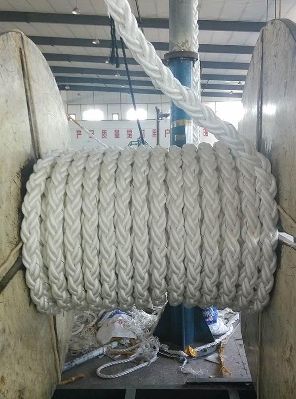Splice Eyes 10" x 720ft Polypropylene Mooring Rope 8 Strand 2 Meters
