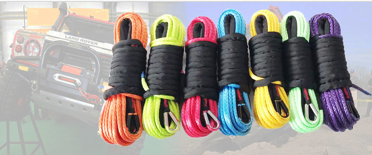China best Synthetic Winch Rope on sales