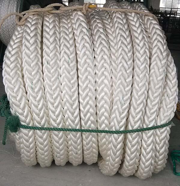 12 Strand Offshore Mooring Line Rope Polypropylene PP 220m Customized