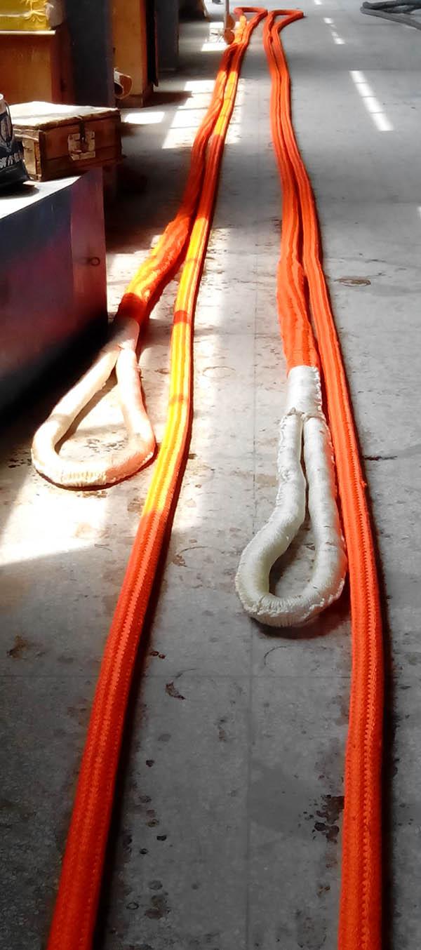 Lowest Elongation Fiber Mooring Rope , Dyneema Synthetic Winch Rope