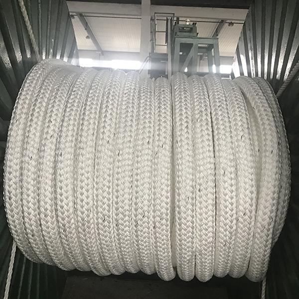 88mm 11 Inch Double Braided Nylon Rope Anti Chemical Ultraviolet ...