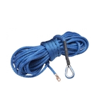10mm X 30m Blue Synthetic Winch Rope 24 Strand Uhmwpe High Strength Lower Stretch