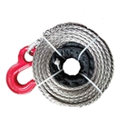 Grey 12mm*30m Synthetic Winch Rope For Boat Winch Easily Spliced Free Shipping